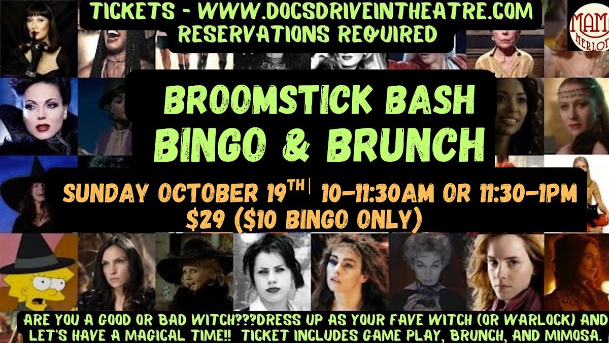 Broomstick Bash Bingo & Brunch