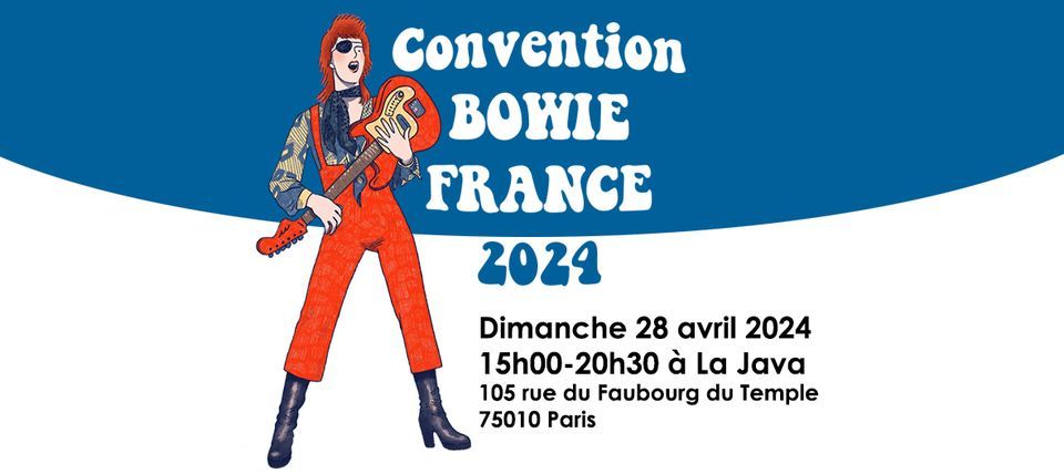 CONVENTION BOWIE FRANCE 2024