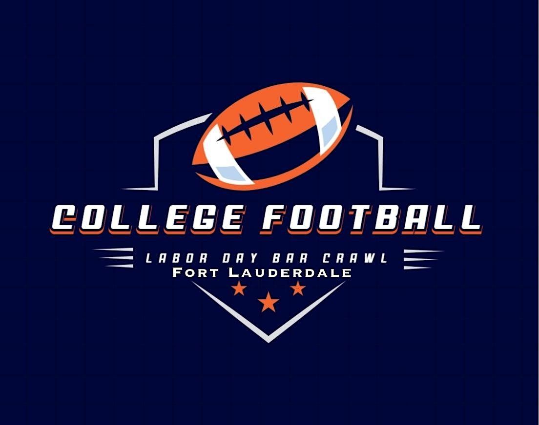COLLEGE FOOTBALL LABOR DAY BAR CRAWL