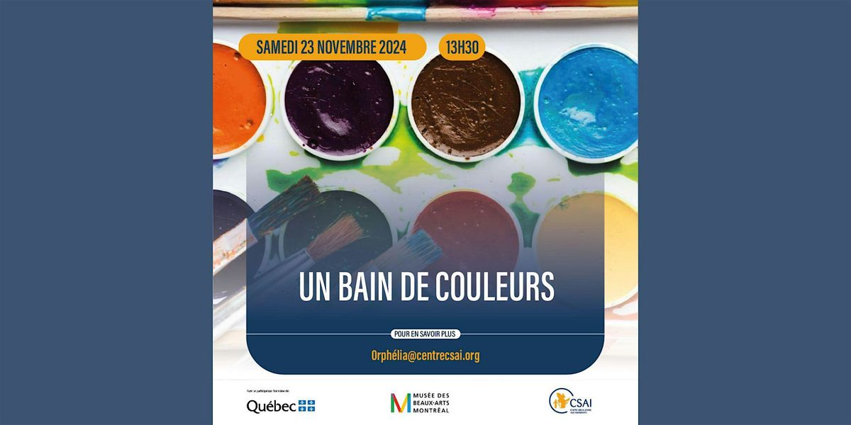 Un bain de couleurs