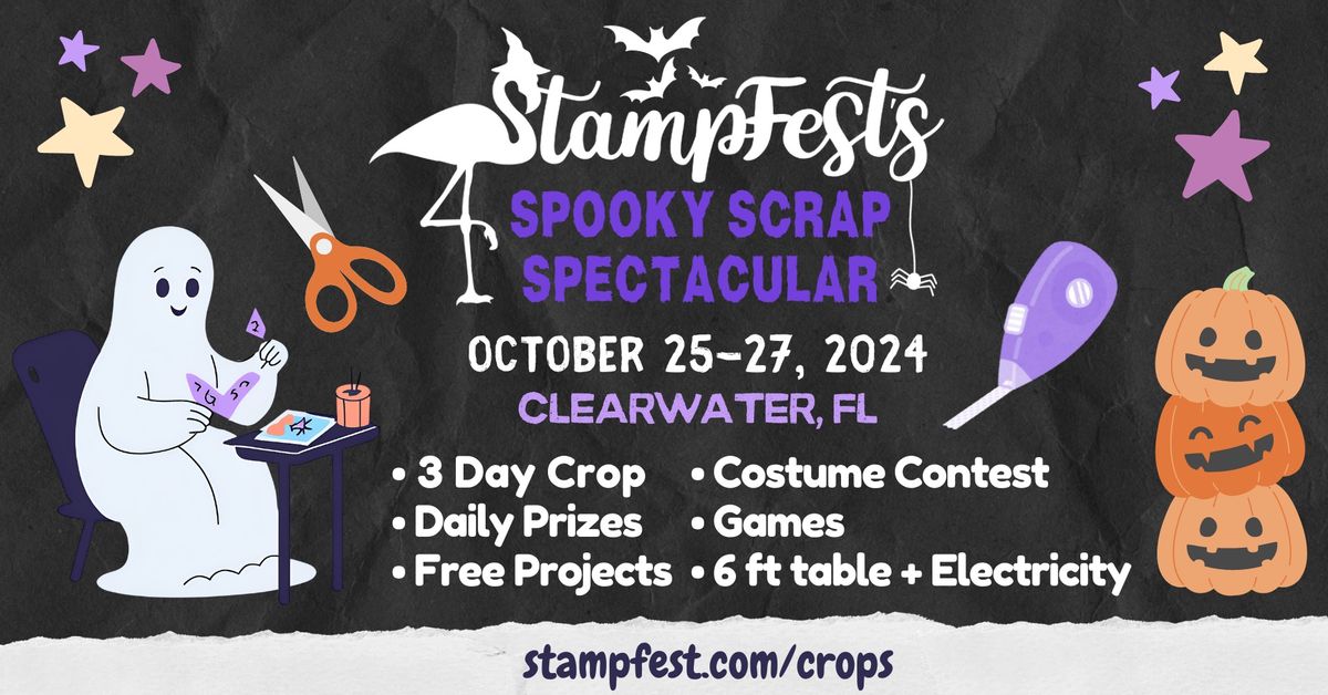 Spooky Scrap Spectacular 3 Day Crop