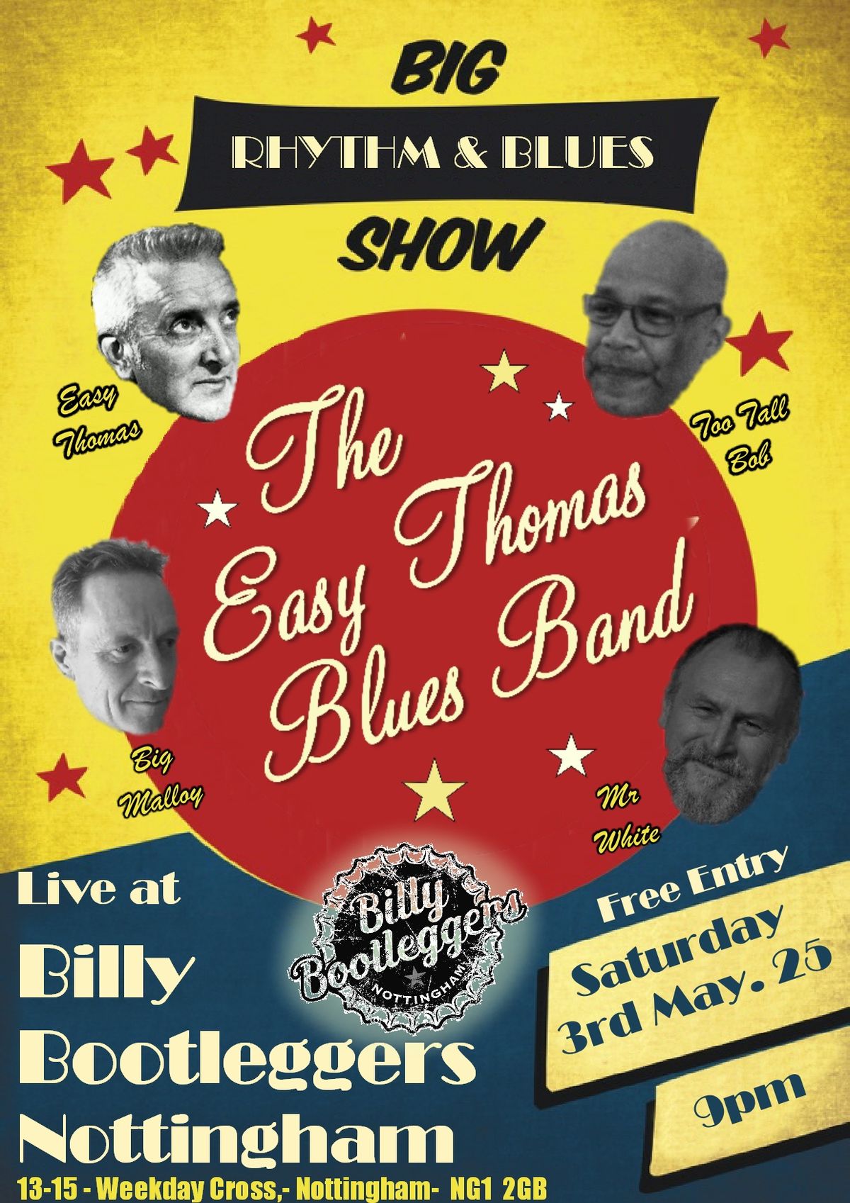 Easy Thomas Blues Band at Billy's