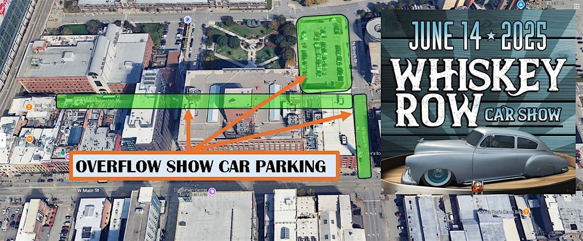 OVERFLOW PARKING - Vehicle Registration- Whiskey Row Car Show 2025