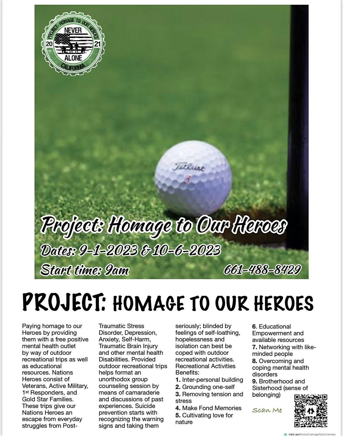 Heroes on the Golf Range