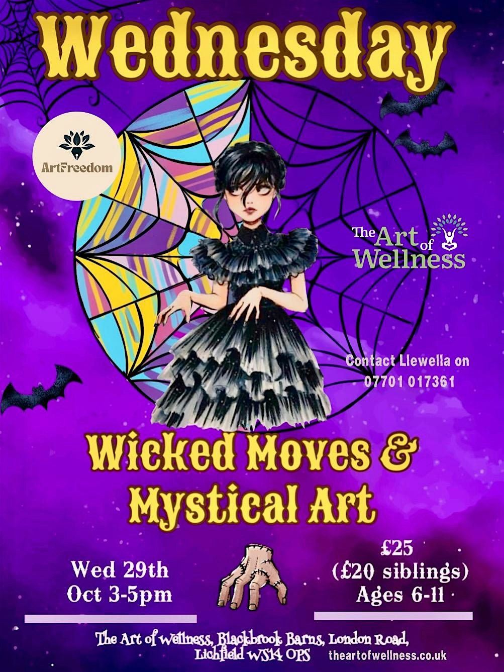 Wicked Moves & Mystical Art Kid's Halloween Workshop