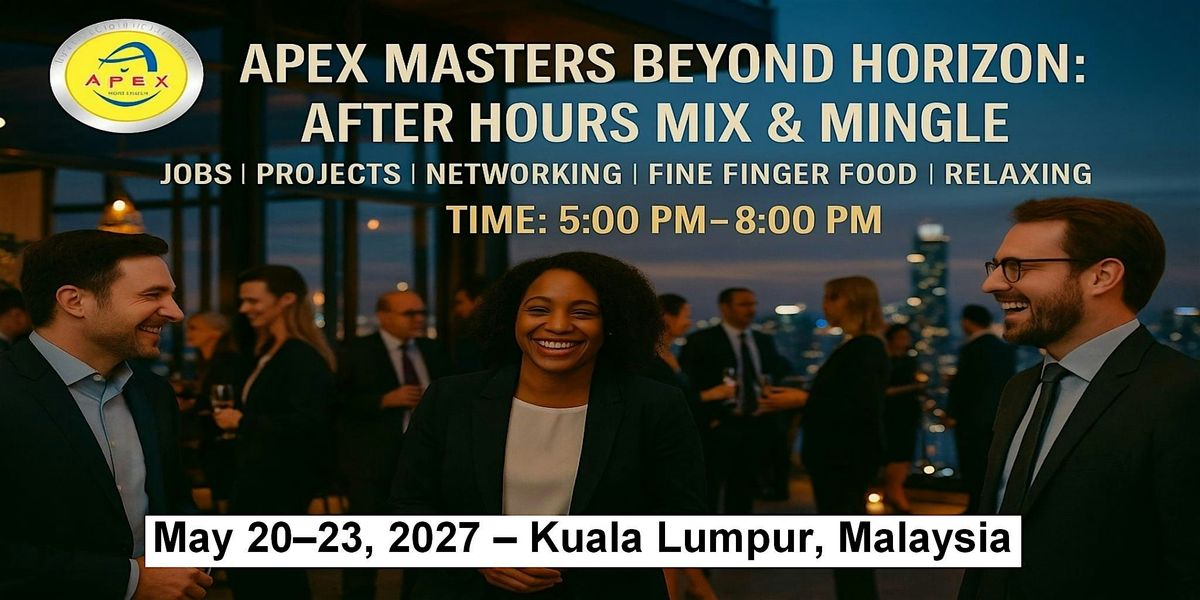 Apex Meet-ups Cooperation \u2022 Jobs \u2022 Networking in Kuala Lumpur, Malaysia