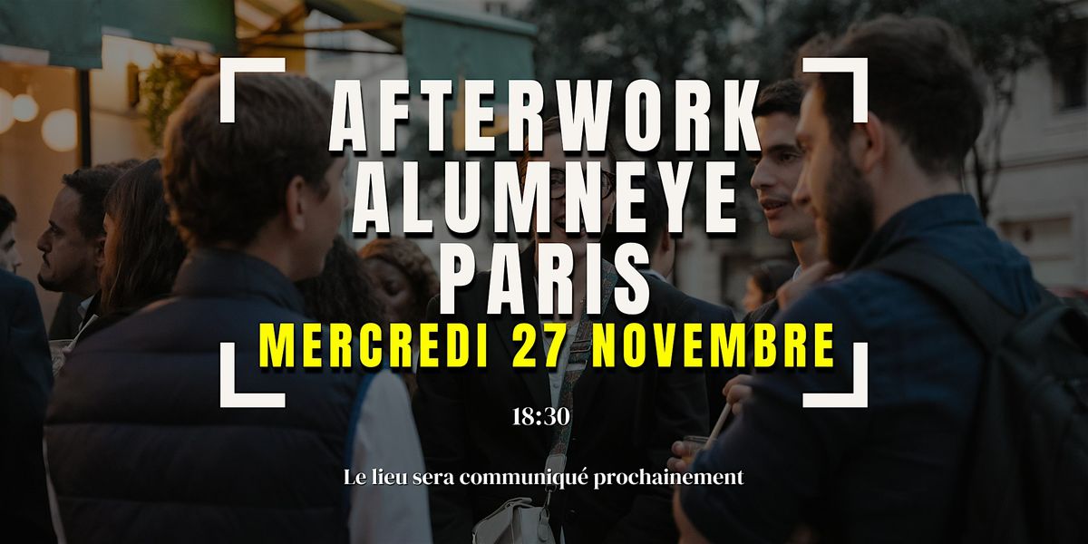 Afterwork AlumnEye #61 - Paris