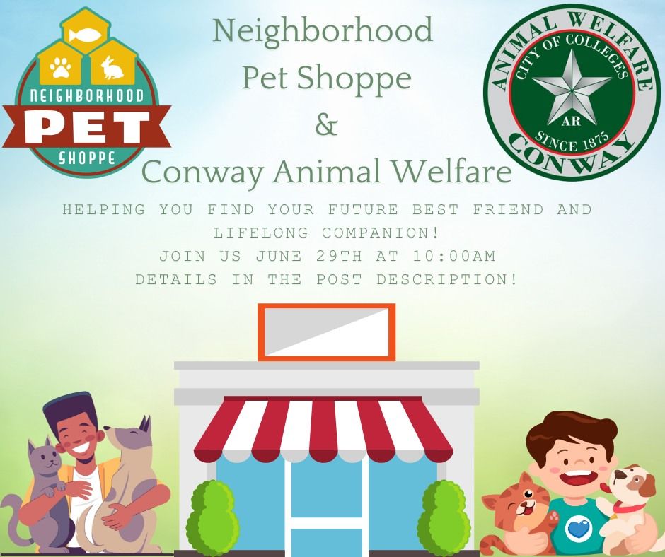 Neighborhood Pet Shoppe's Annual Anniversary Sale