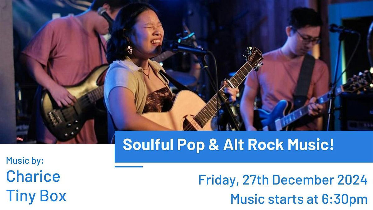 Live Music: Soulful Pop & Alt Rock Music!