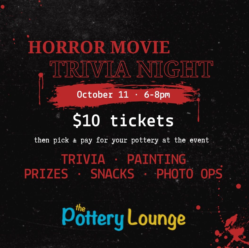 SOLD OUT! Horror Movie Trivia & Paint Night