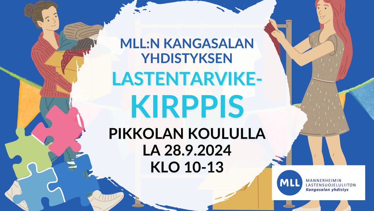 MLL:n Kangasalan yhdistyksen lastentarvikekirppis