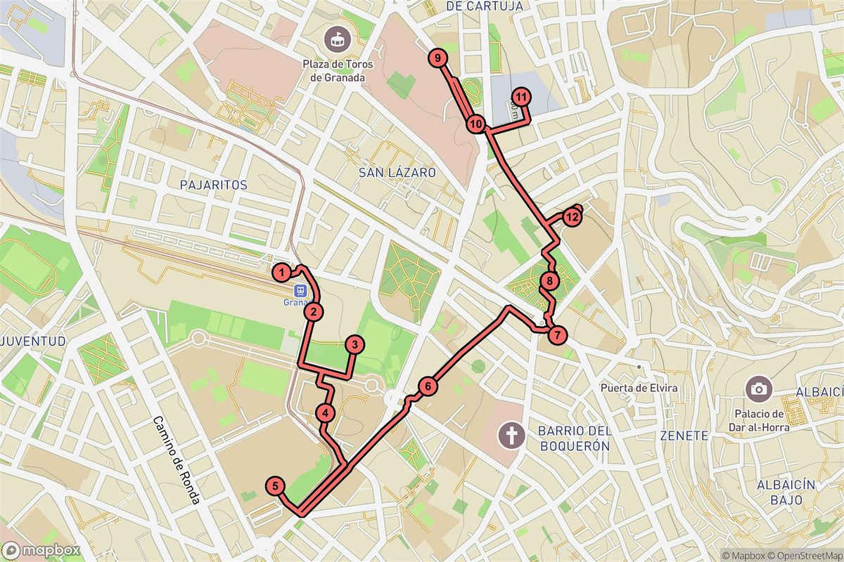 Granada Audio Tour: Nature and Heritage Trail