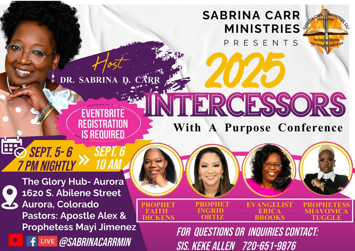 2025 Intercessors With A Purpose Conference