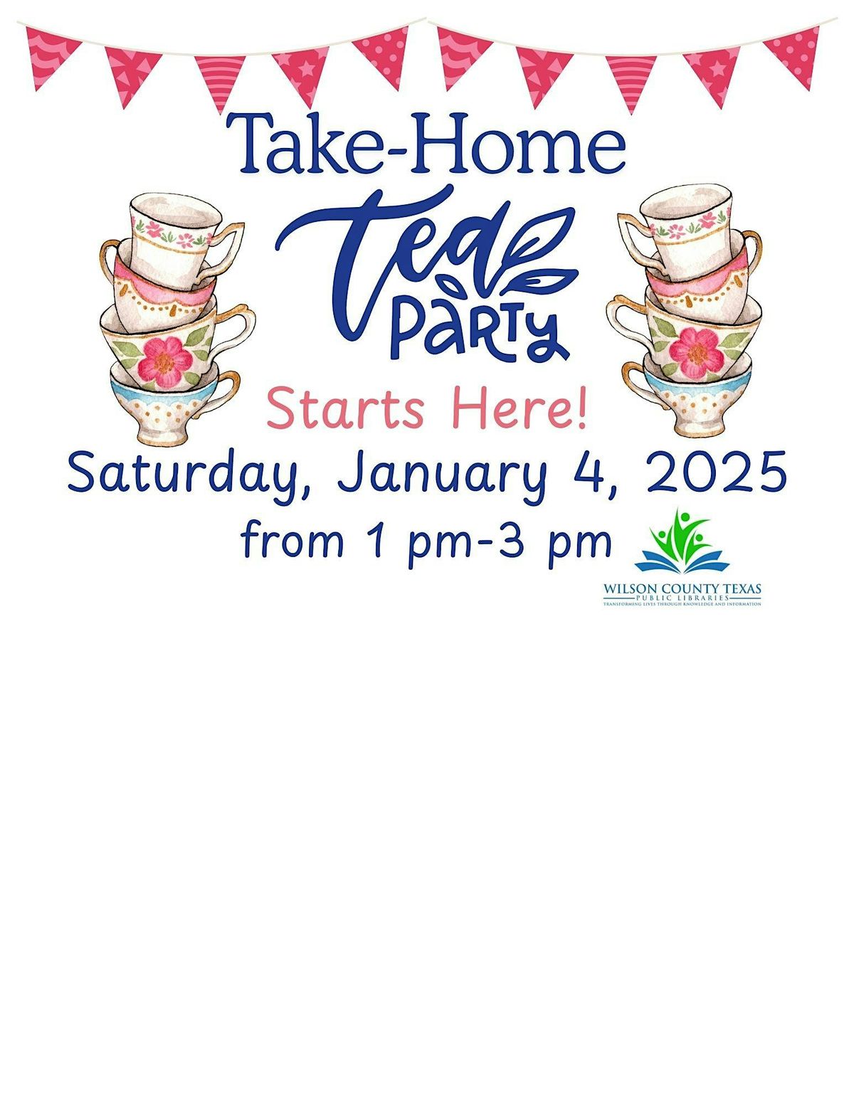 Take Home Tea Party Kick-Off