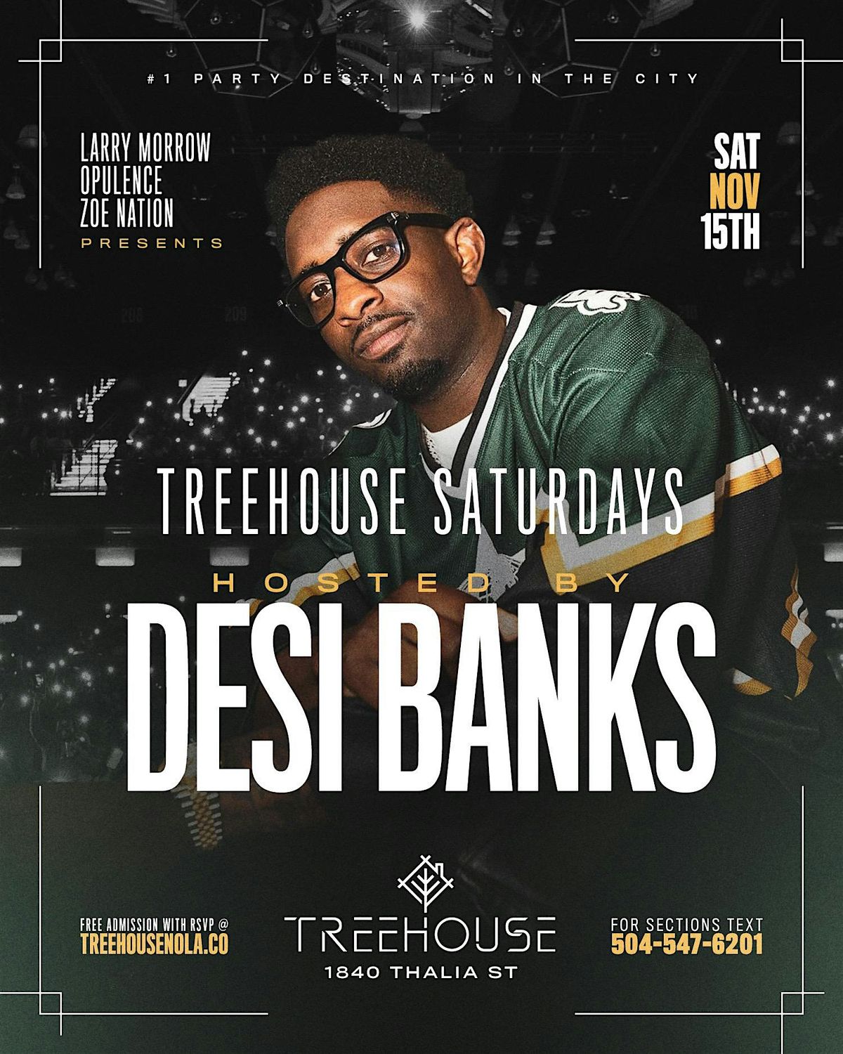 Treehouse Saturdays hosted by Desi Banks | Nov.15