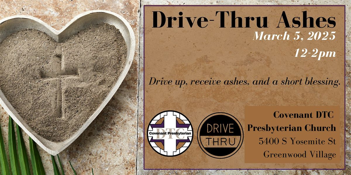 Drive-Thru Ash Wednseday Event