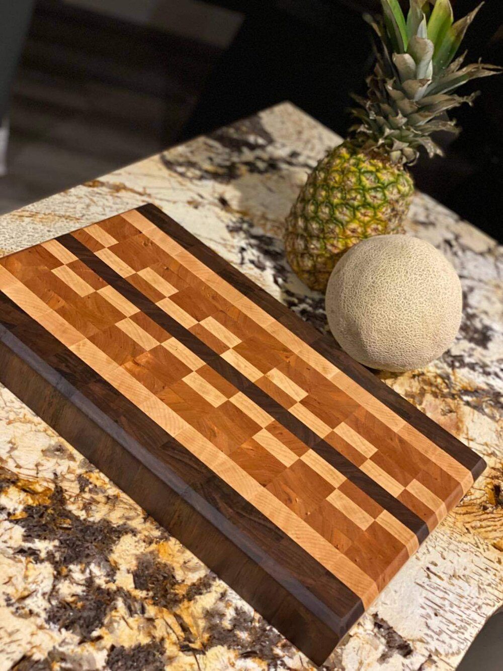 End Grain Butcher Block Cutting Board