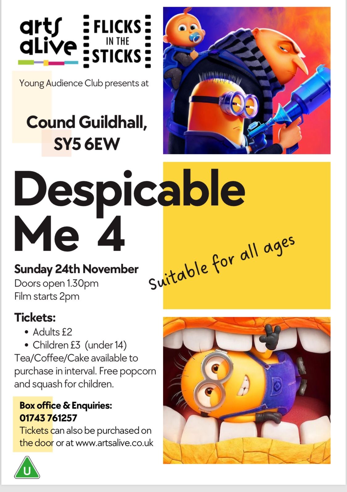 Flicks in the Stick- Despicable Me 4