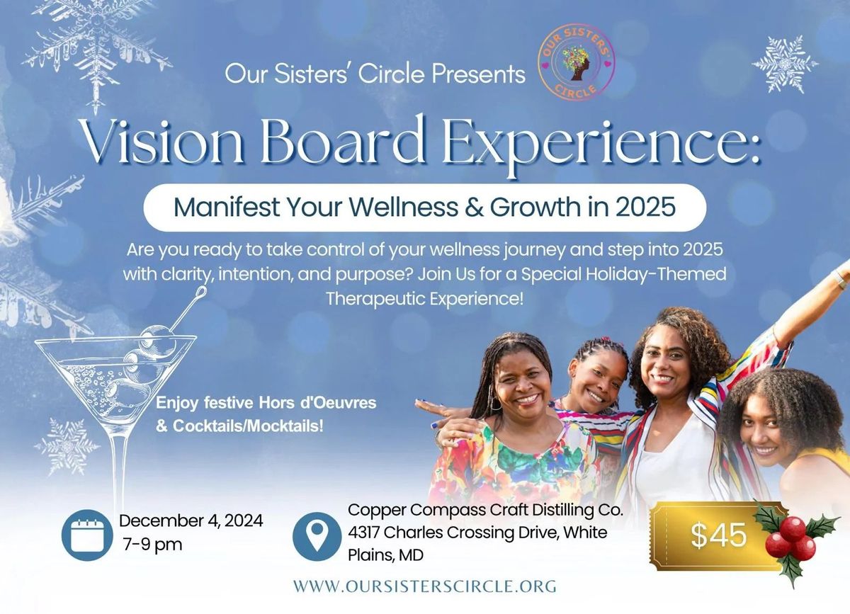 Vision Board Experience: Manifest Your Wellness & Growth in 2025