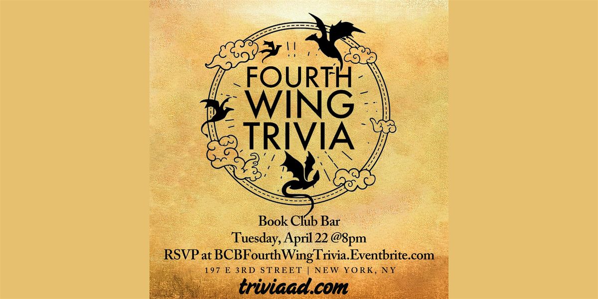 Game Night: Fourth Wing Trivia