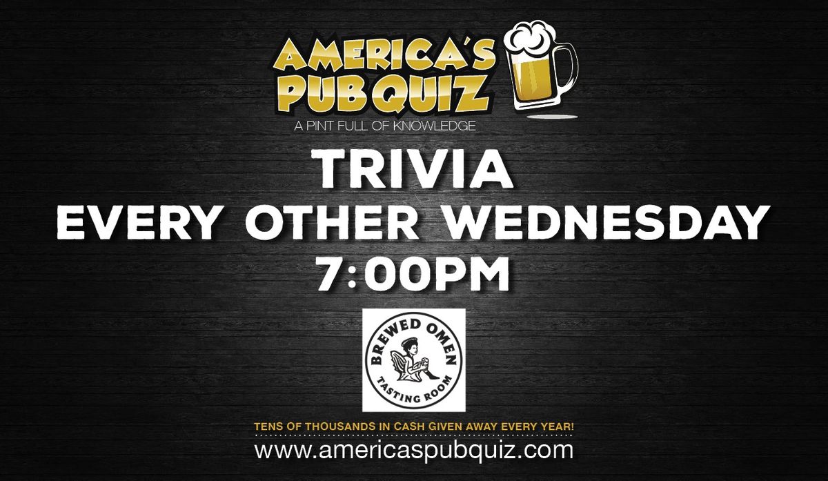 America's Pub Quiz Trivia at Brewed Omen