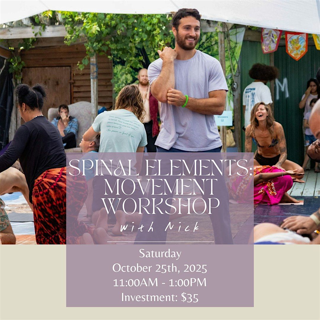 Spinal Elements: Movement Workshop