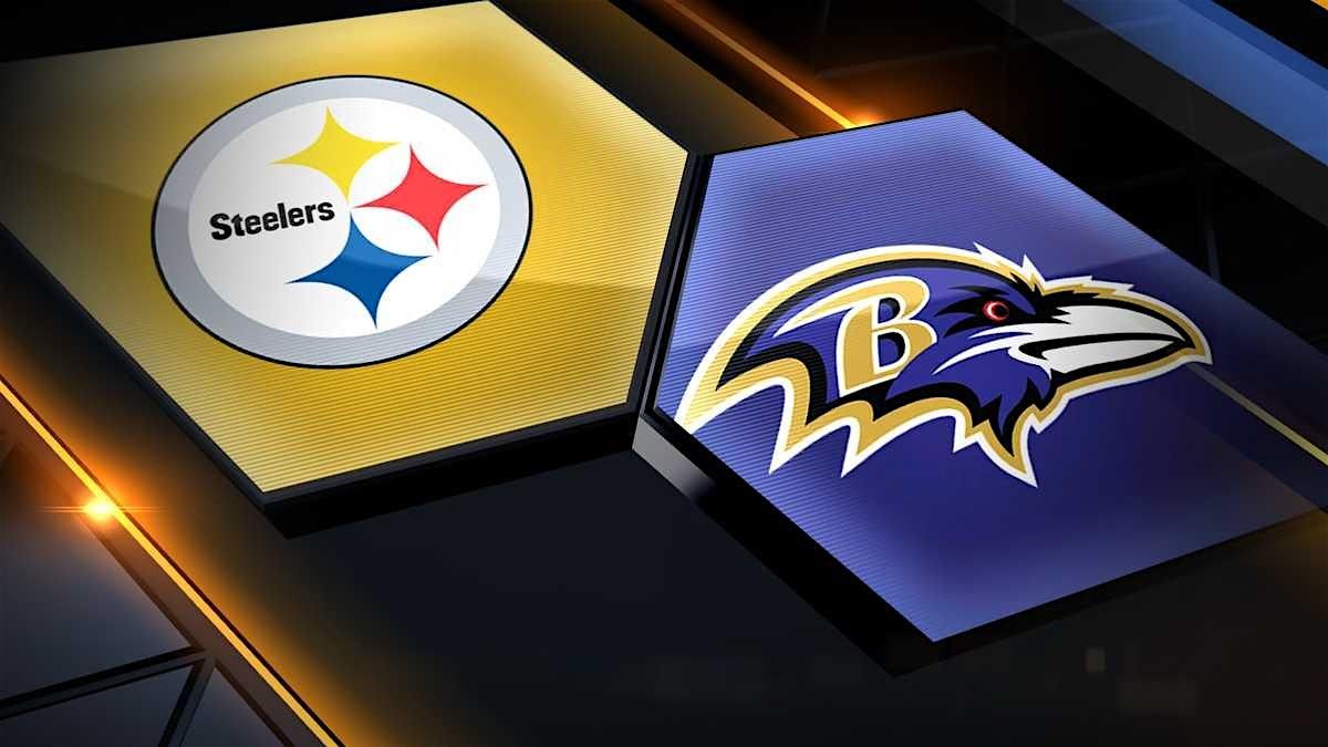 Baltimore Ravens vs  Pittsburgh Steelers Ikonic Watch Party