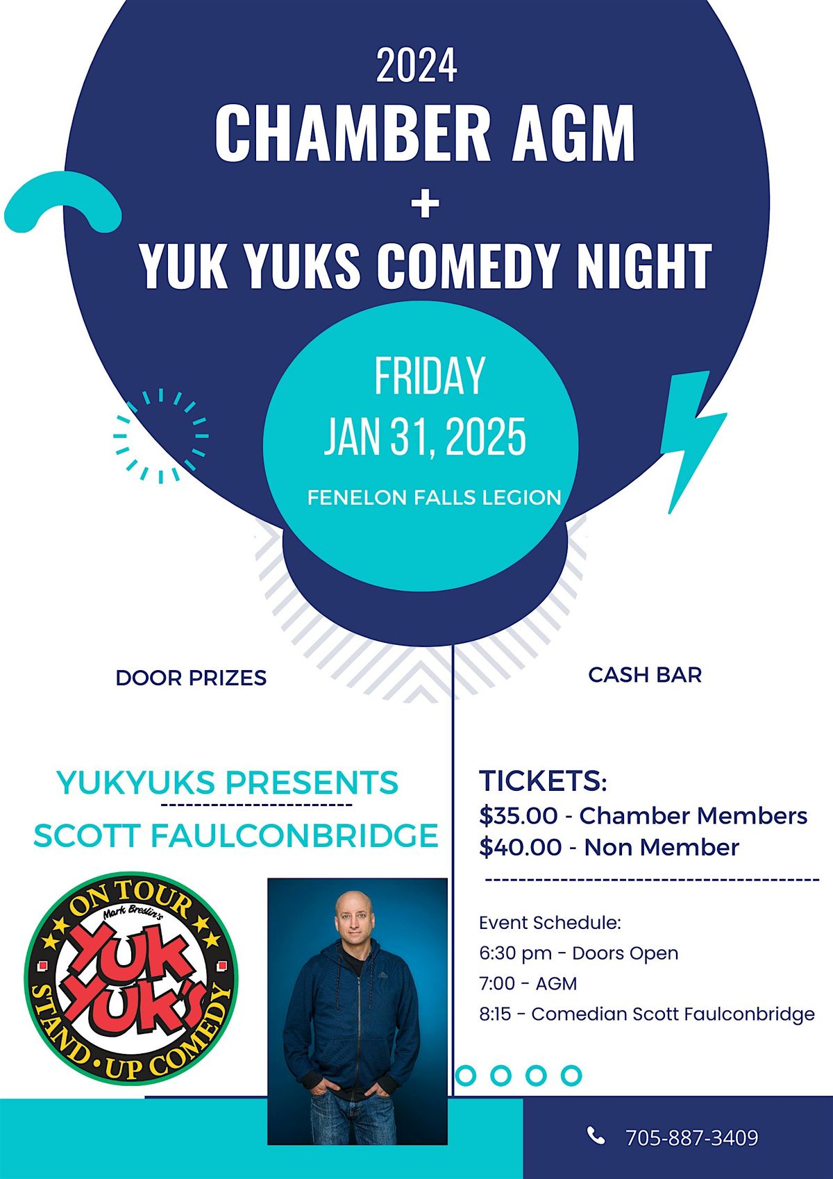 Chamber AGM + Yuk Yuks Comedy Night