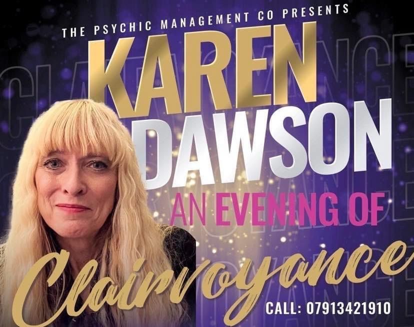 An Evening of Clairvoyance with Karen Dawson Chester Le Street Town FC 