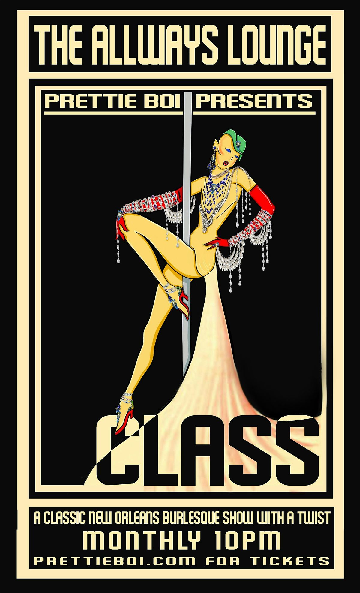 Class: A Classic New Orleans Burlesque Show with a Twist!