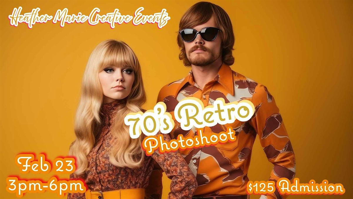 70's Retro Model Photoshoot