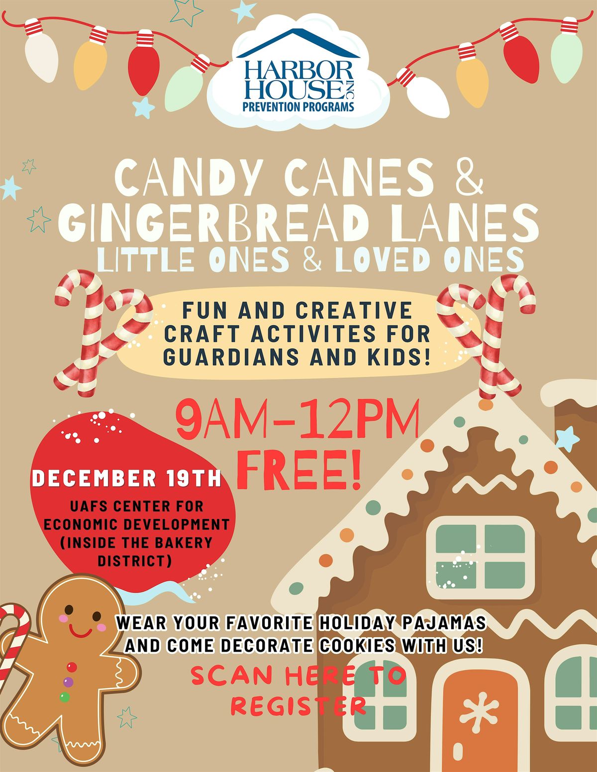 Candy Canes & Gingerbread Lanes