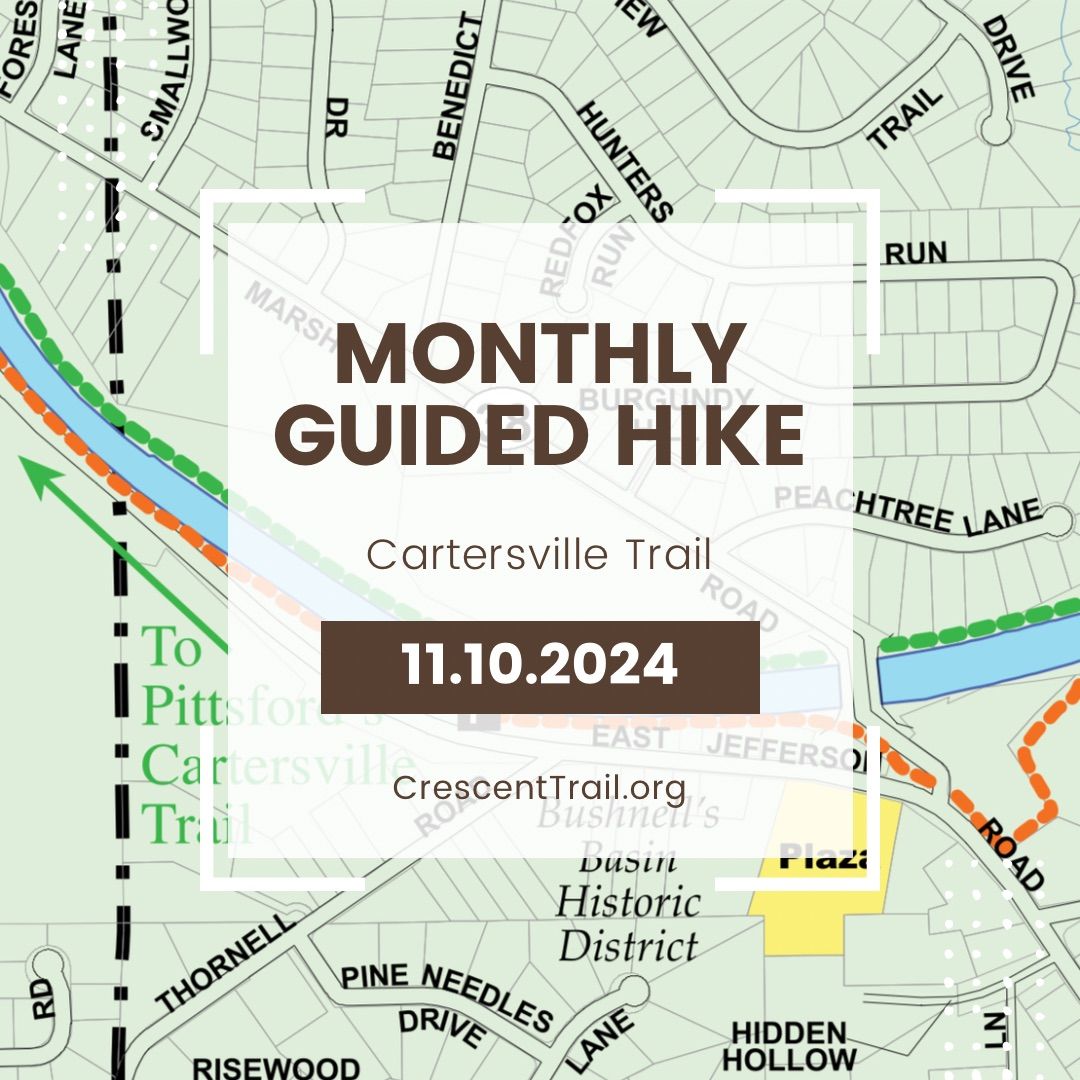 CTHA November Guided Hike: Cartersville Trail