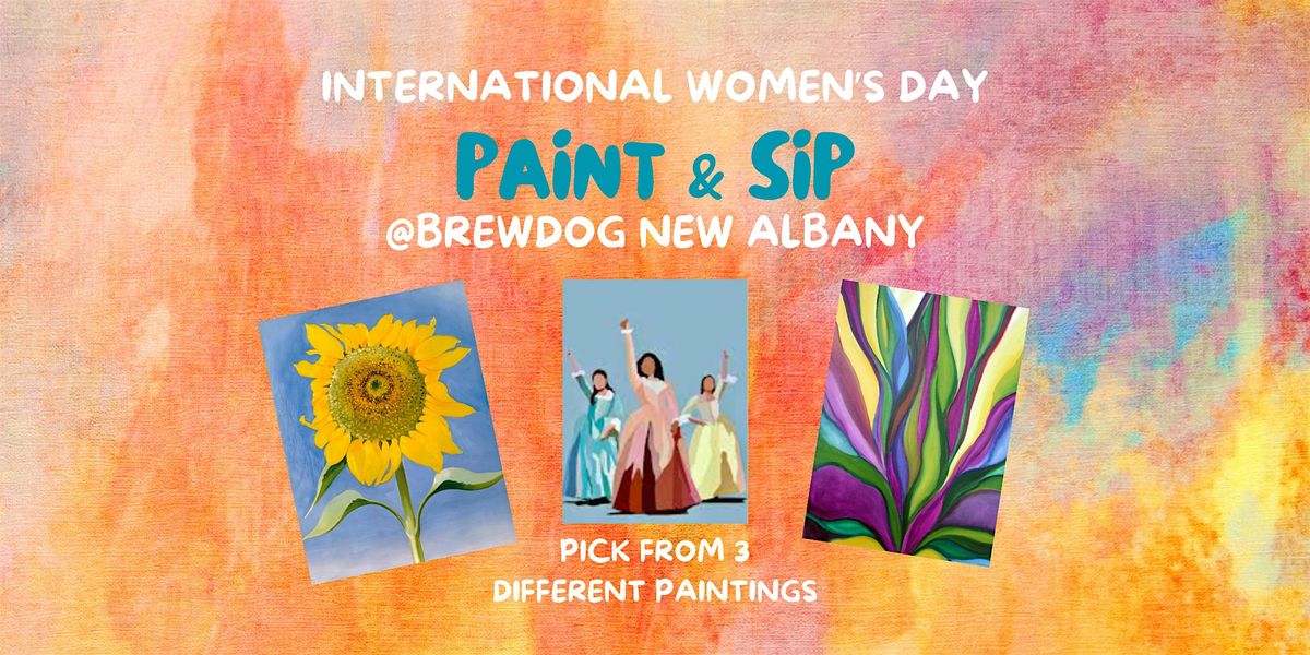 International Women's Day Paint & Sip