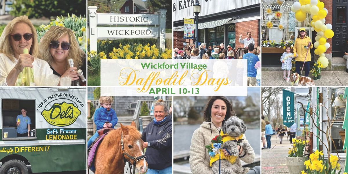 Wickford Village Daffodil Days 2025