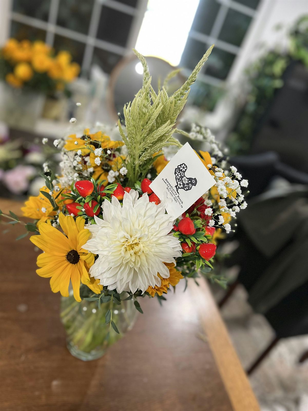 You Pick Flowers & Bouquet Making Workshop