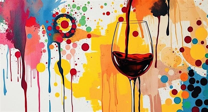 VinArt: Art Class + Wine Glass in Hamburg