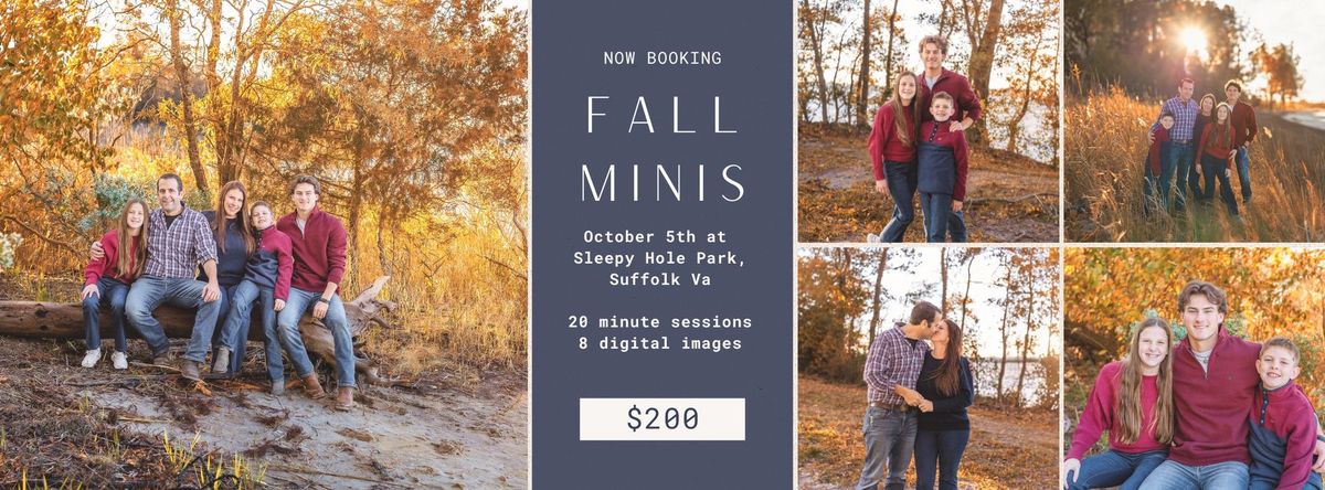 RHP | Fall Mini Sessions in Suffolk VA