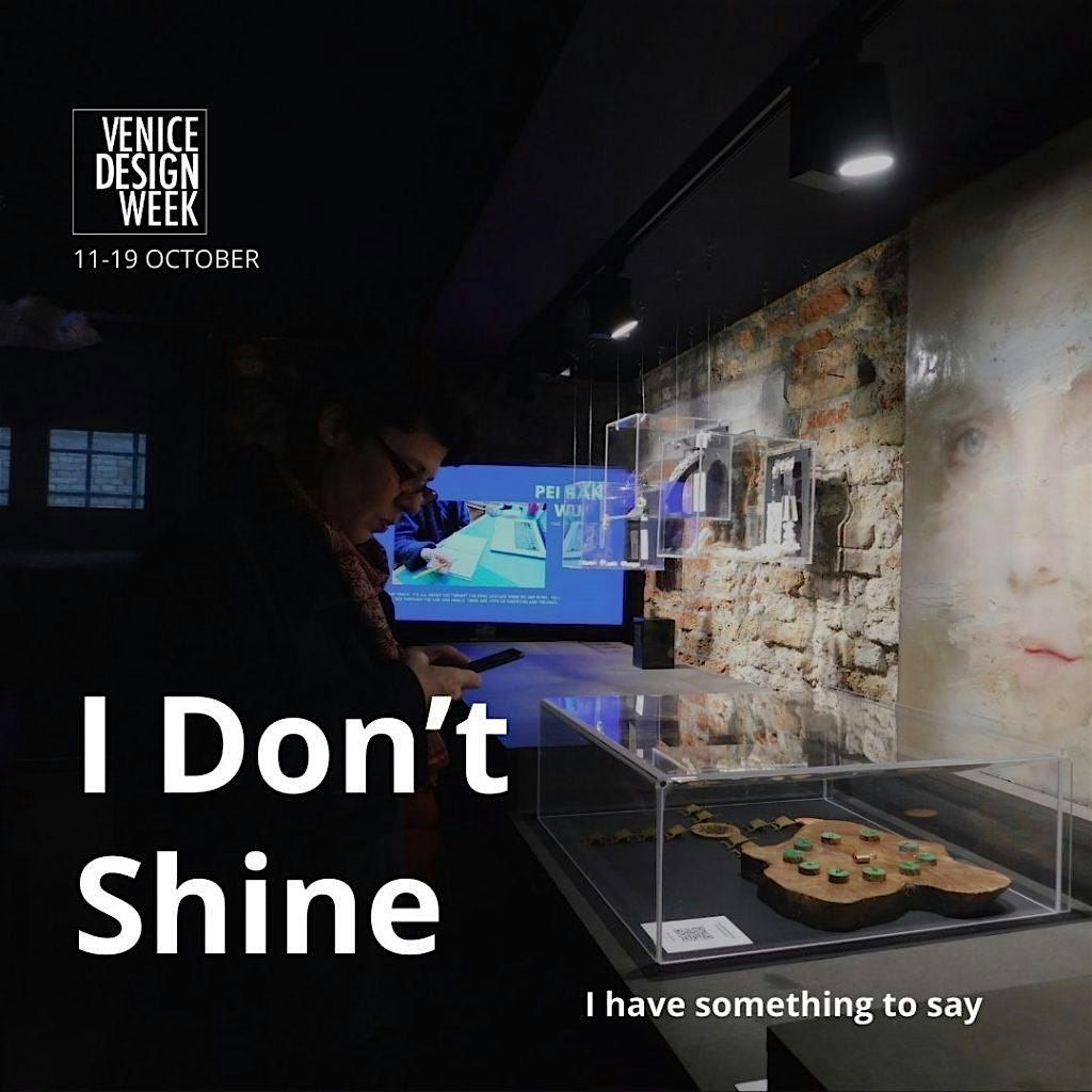 Meet the Designer "I DON'T SHINE, I HAVE SOMETHING TO SAY"