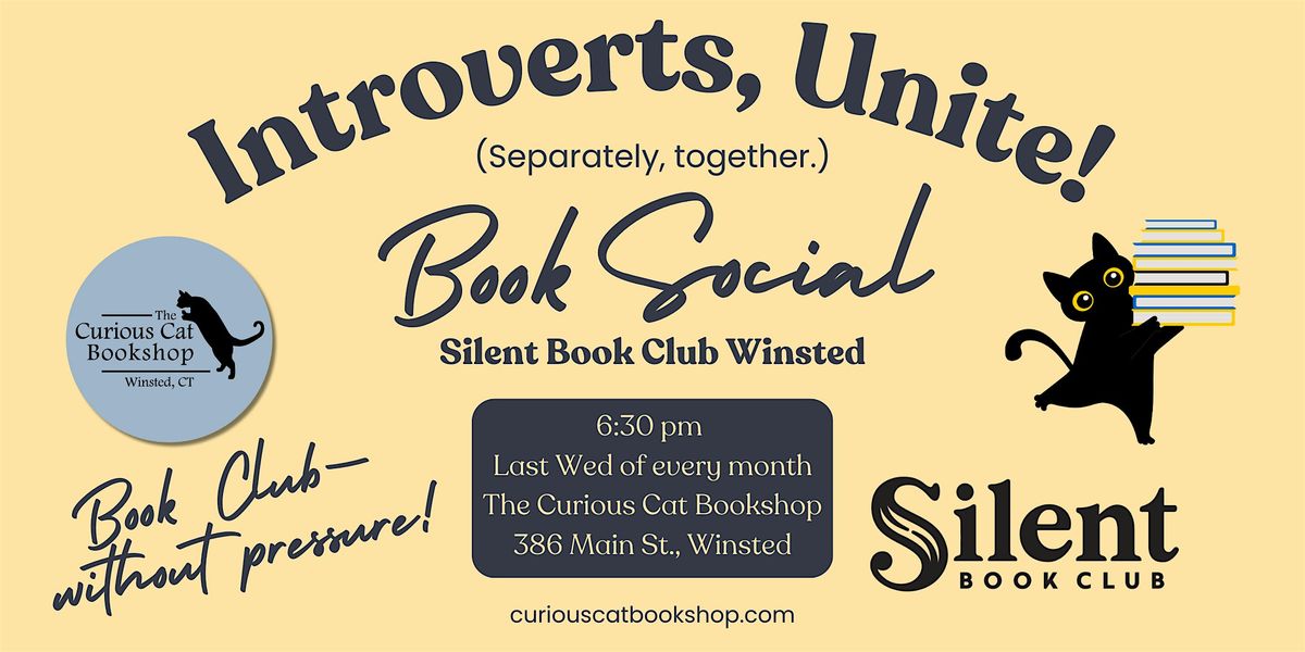 February Book Social (Silent Book Club Winsted)