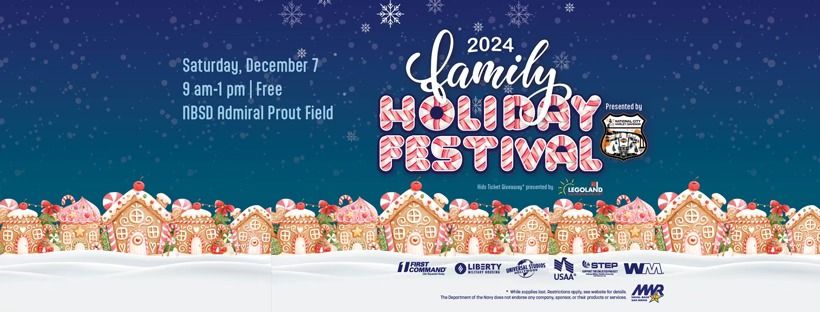 2024 Family Holiday Festival at NBSD