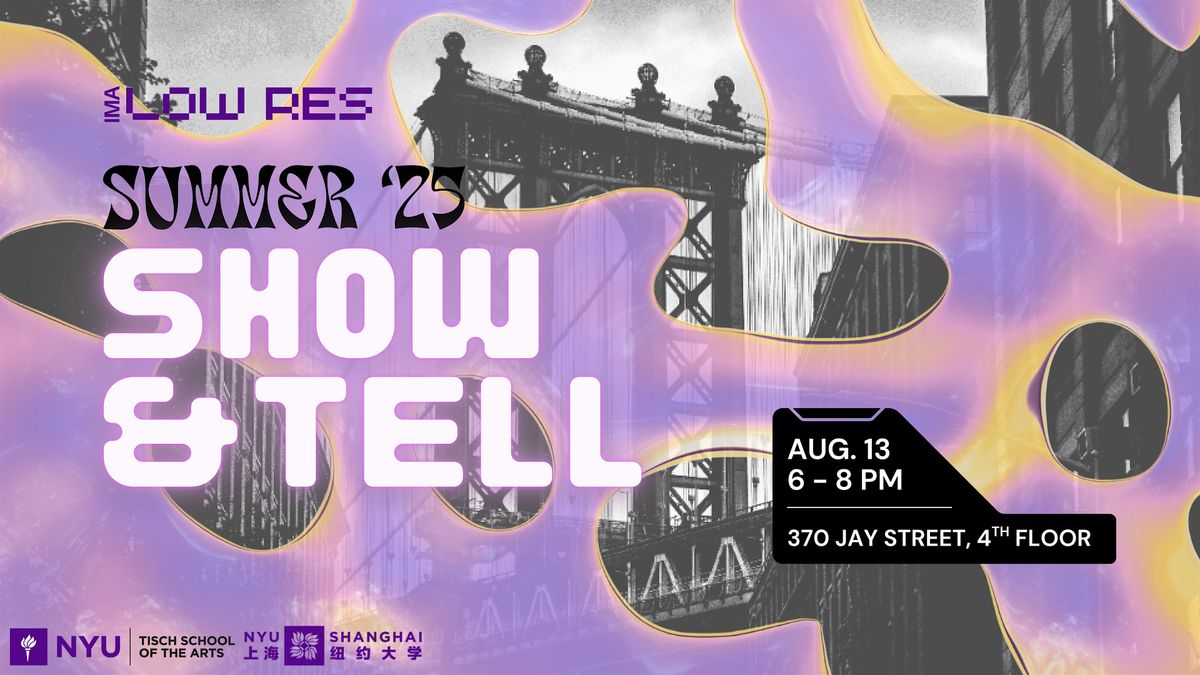 IMA Low Res Show & Tell