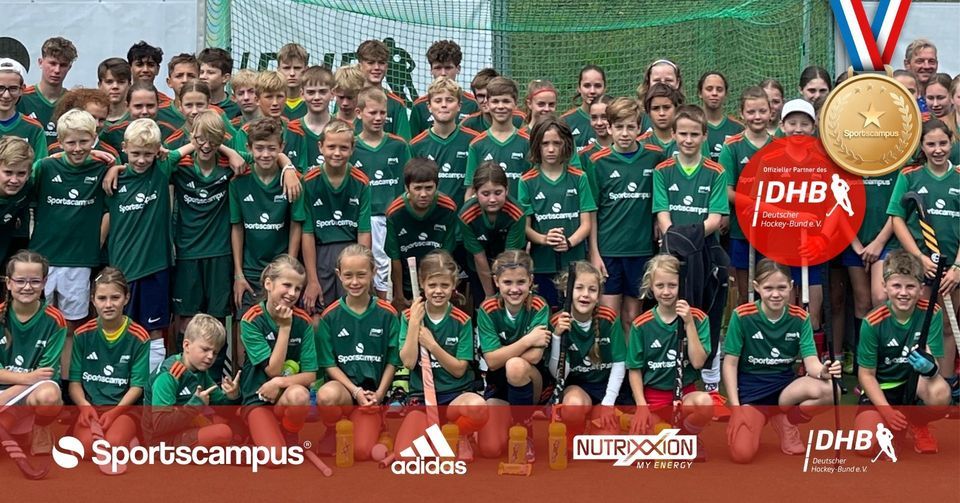 Olympic GOLD + SILVER + BRONZE Hockey Camp in Hamburg >> Sommer >> 5 Tage >> powered by adidas