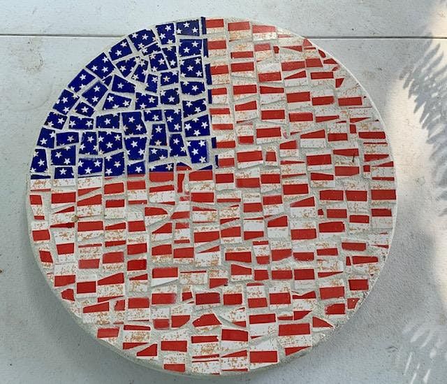 Patriotic Lazy Susan Mosaic 2-day Workshop