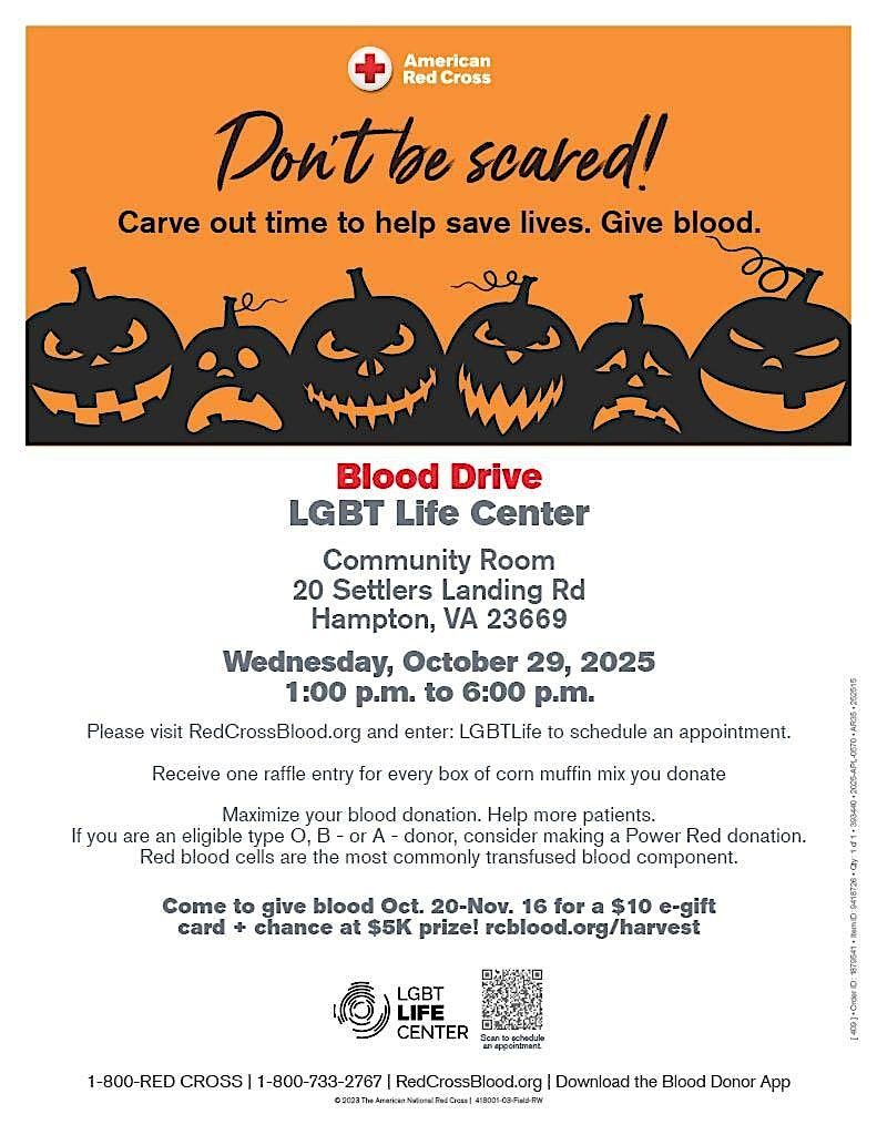 LGBT Life Center Partners with The American Red Cross