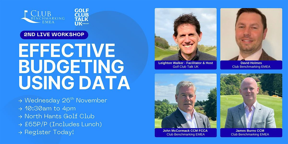 2nd Workshop: Effective Budgeting Using Data