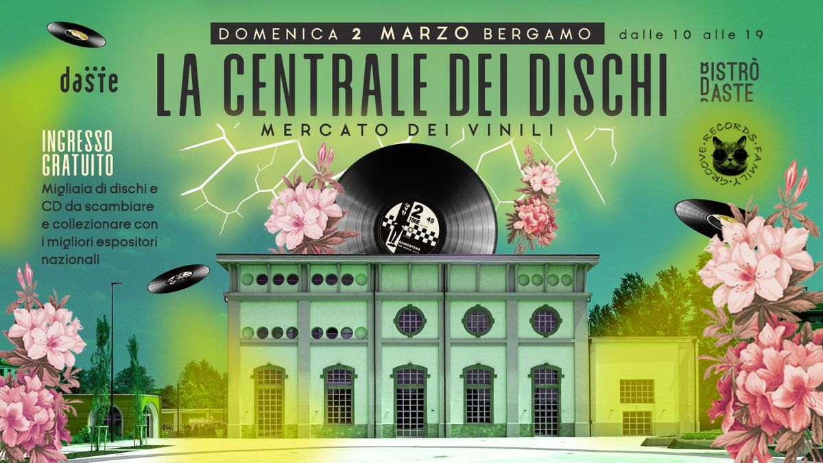 LA CENTRALE DEI DISCHI \ud83d\udcc0 MOSTRA e MERCATO del VINILE