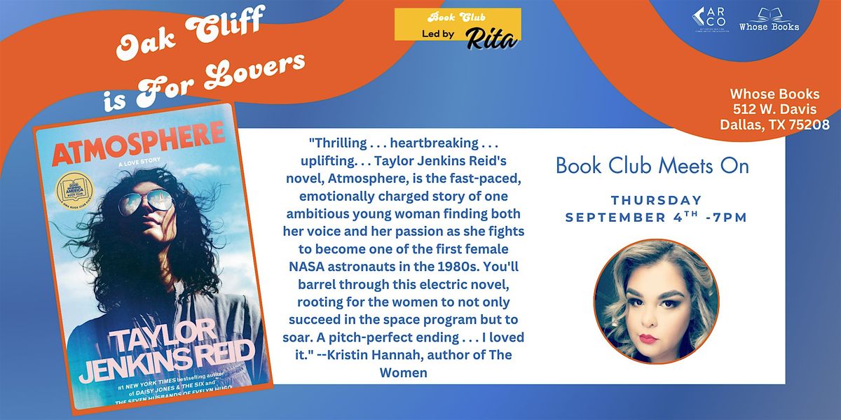 Oak Cliff Is For Lovers Book Club