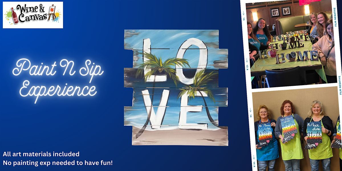 Fort Lauderdale Wood Sign Paint and Sip