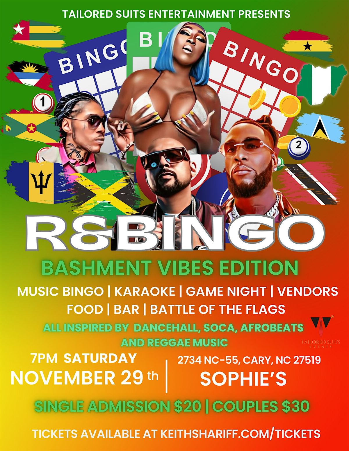 R&Bingo Bashment Vibes Edition
